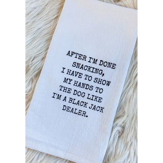 After I’m Done Snacking | Tea Towel | KT-88