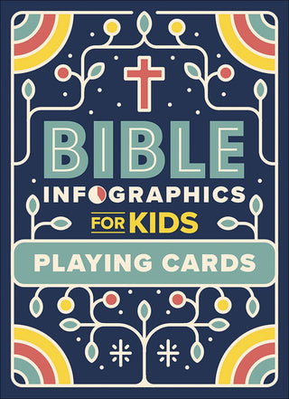 Bible Infographics for Kids Playing Cards, Games - Tweens