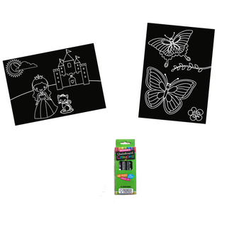 Chalkboard MiniMats Princess & Butterfly Set
