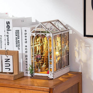 Book Nook Kit DIY Miniature House Garden House
