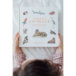 Our Big Board Book of Animals | 100+ Foundational Words