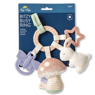 Bitzy Busy Ring™ Teething Activity Toy | Itzy Bitzy