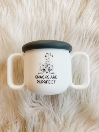 Silicone Kids’ Snack Bowl with Lid | PG-02