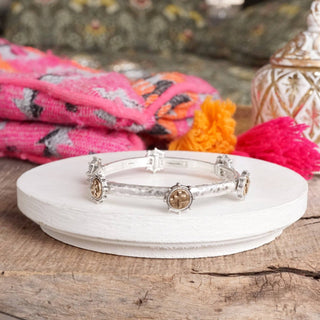 Rustic Cross Bangle