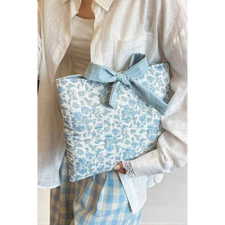 Phoebe Blue Floral Bible Cover (NG-05)