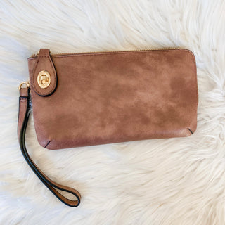 Kendall Crossbody Wristlet w/ Twist Lock