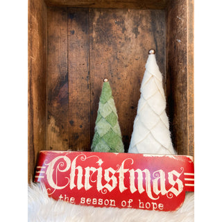 Season of Hope Christmas Sign