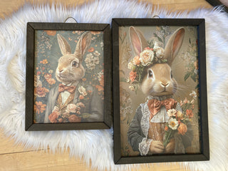 Floral Rabbit Frames JM-75