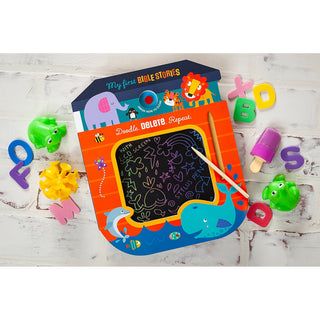 Doodle Delete Repeat: My First Bible Stories | LCD Doodle Book for Little Artists