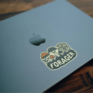 Forager | Waterproof Mushroom Sticker