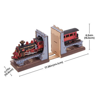 Century Train Rolife DIY Kit Booknook Wooden Puzzle