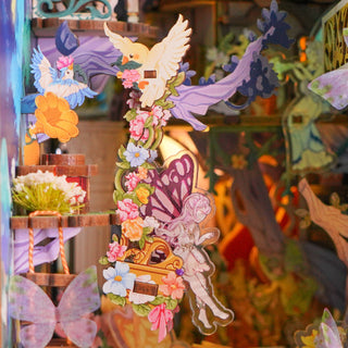 DIY Book Nook Kit| A Midsummer Night's Dream with Dust Cover | TQ130