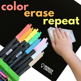Chalkboard MiniMats Soccer Coloring Kit