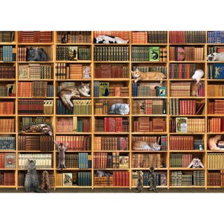 The Cat Library 1000pc puzzle