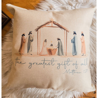 The Greatest Gift of All | Pillow | KT-427