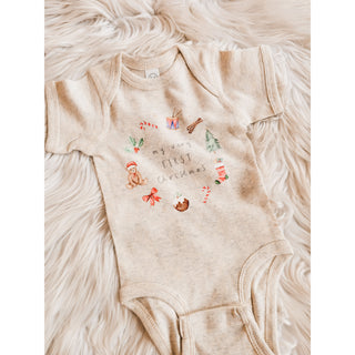 My Very First Christmas Baby Bodysuit KT-429