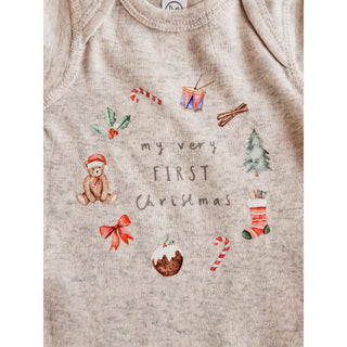 My Very First Christmas Baby Bodysuit KT-429