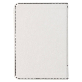 KJV Compact Bible Large Print | Faux Leather | White | CG-07