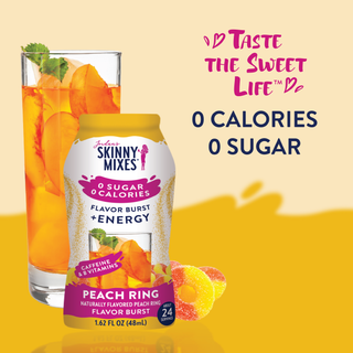 Peach Ring Drink Burst – Sugar Free | Jordan’s Skinny Mixes