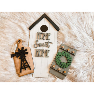 Arch Window and Interchangeable Decor Sets | Shelf Sitter | KT- 45