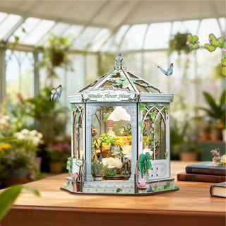 DIY Miniature House Kit: Windsor Flower House