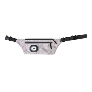 Night Scope Sling Bag with Reflective Zippers Open Stock