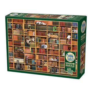 The Cat Library 1000pc puzzle