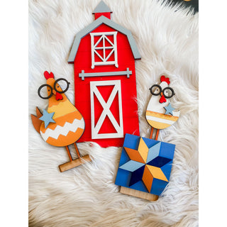 Arch Window and Interchangeable Decor Sets | Shelf Sitter | KT- 45