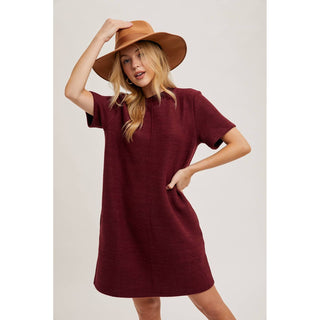 Soft Short T-Shirt Dress BI-05