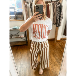 Brick Lane Striped Pants | LL-03