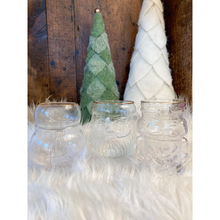 Christmas Character Drinking Glass