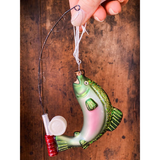Gone Fishin' Christmas Ornament