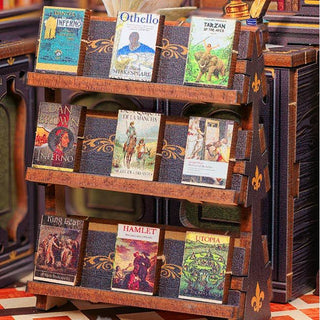 DIY Book Nook Kit |Owl Bookstore | HCB201