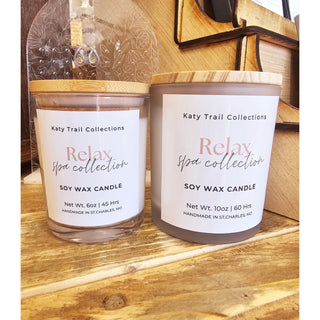 Relax Soy Candle Lavender Vanilla