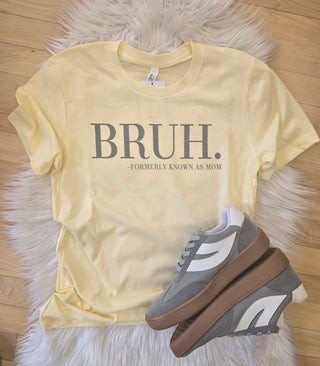 Bruh formerly known as mom Graphic Tee