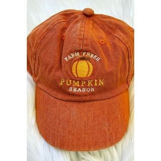 Mud Pie Pumpkin Patch Toddler Baseball Hat