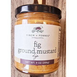 Finch + Fennel Fig and Ground Mustard Dip