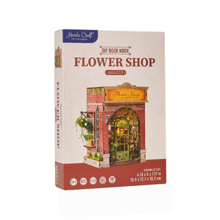 DIY Book Nook Kit: Flower Shop