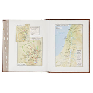 NLT, The Family Heritage Bible Hardcover, Brown