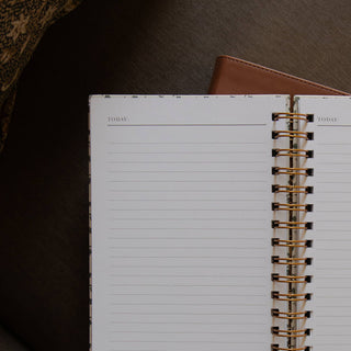 He Leads Me Journal | Floral Christian Daily Journal