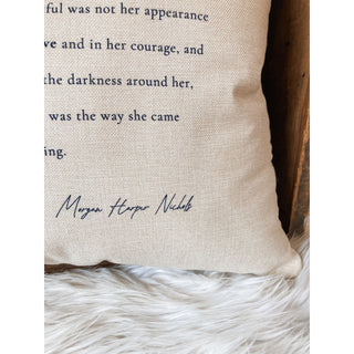 What Made Her Beautiful | Pillow | KT-390