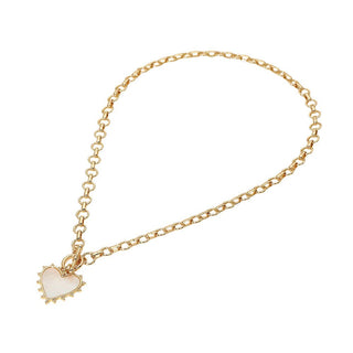 Bold Heart Toggle Necklace