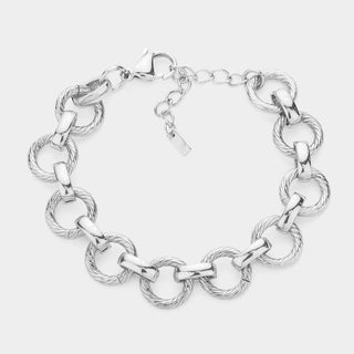 Golden Link Glow Bracelet | SS-09