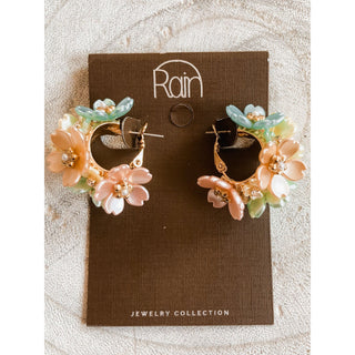Multicolor Flower Bunch Earrings | RJ-03