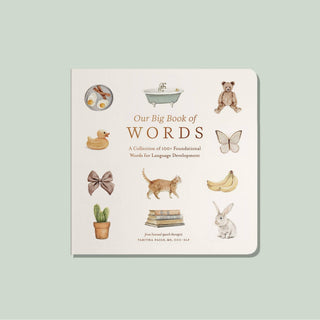 Our Big Board Book of Words | 100+ Foundational Words