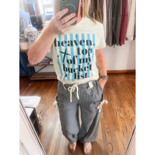 Heaven Top of My Bucket List Graphic Tee | KT-338