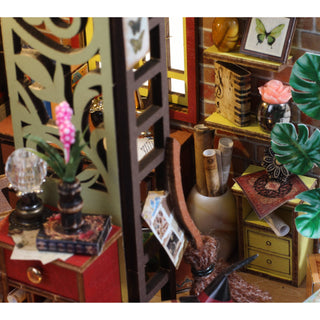 DIY Miniature House Kit: Book Loft