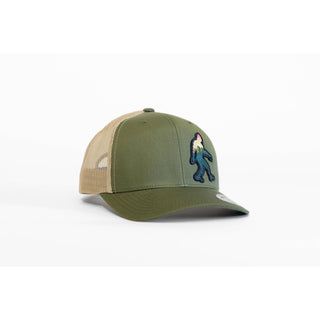 Adventure Sasquatch Trucker Hat | Charcoal/Black | SQ-01