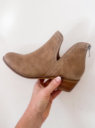 Corkys Dive Bar - Taupe Bootie