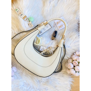 Crescent Shoulder Bag with Convertible Straps | Jen & Co.